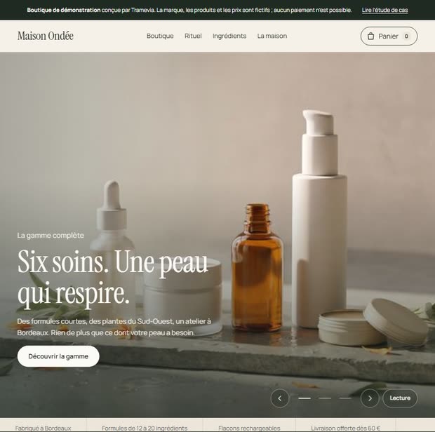Maison Ondée online shop